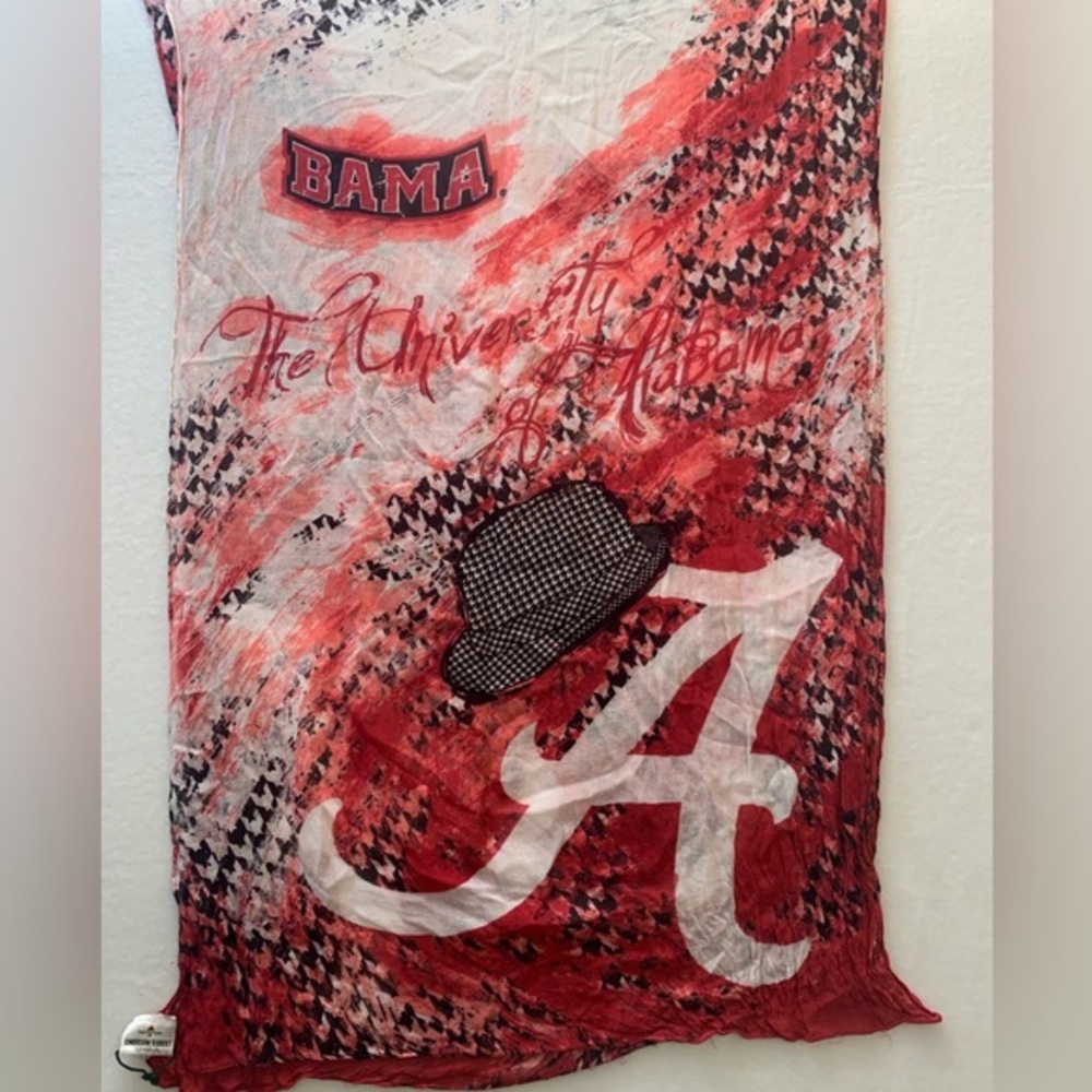 Alabama Crimson Tide Scarf Emerson Street 70”